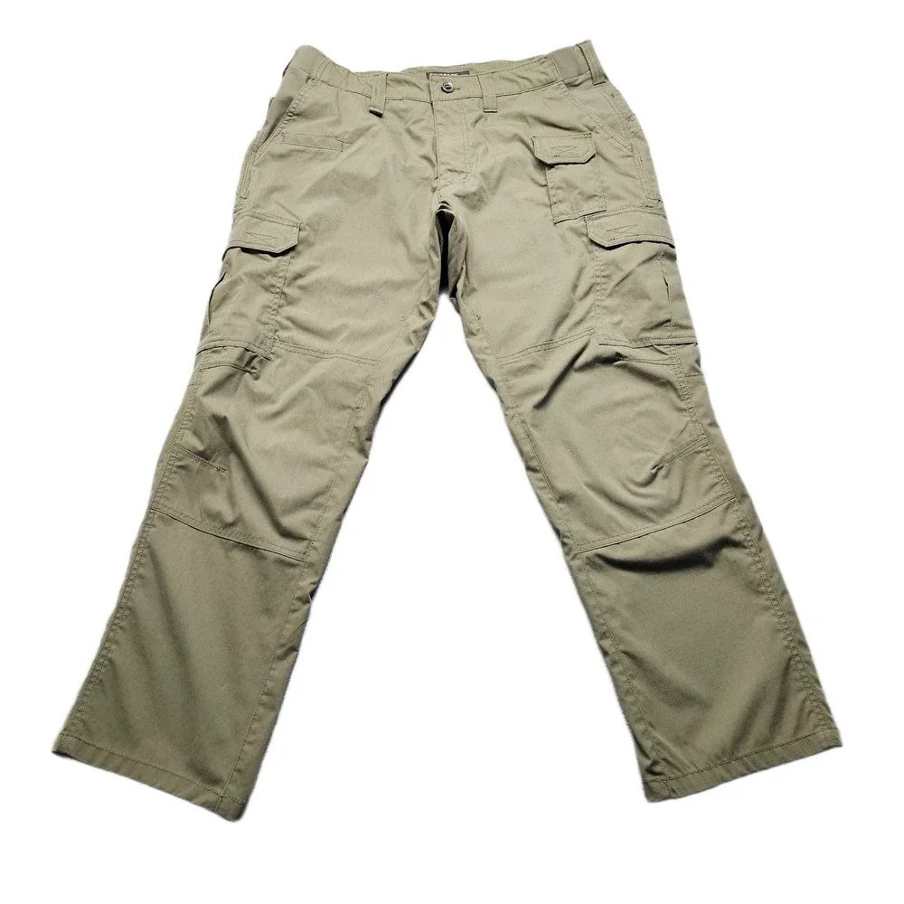 5.11 Tactical Stryke Pants Mens 36x30 Green Cargo Pockets Straight Leg Outdoor